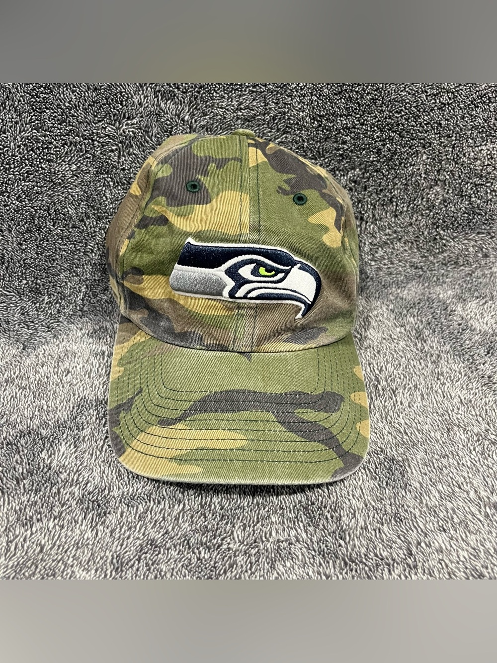 ‘47 Seattlea Seahawks Camo NFL Baseball Cap unisex